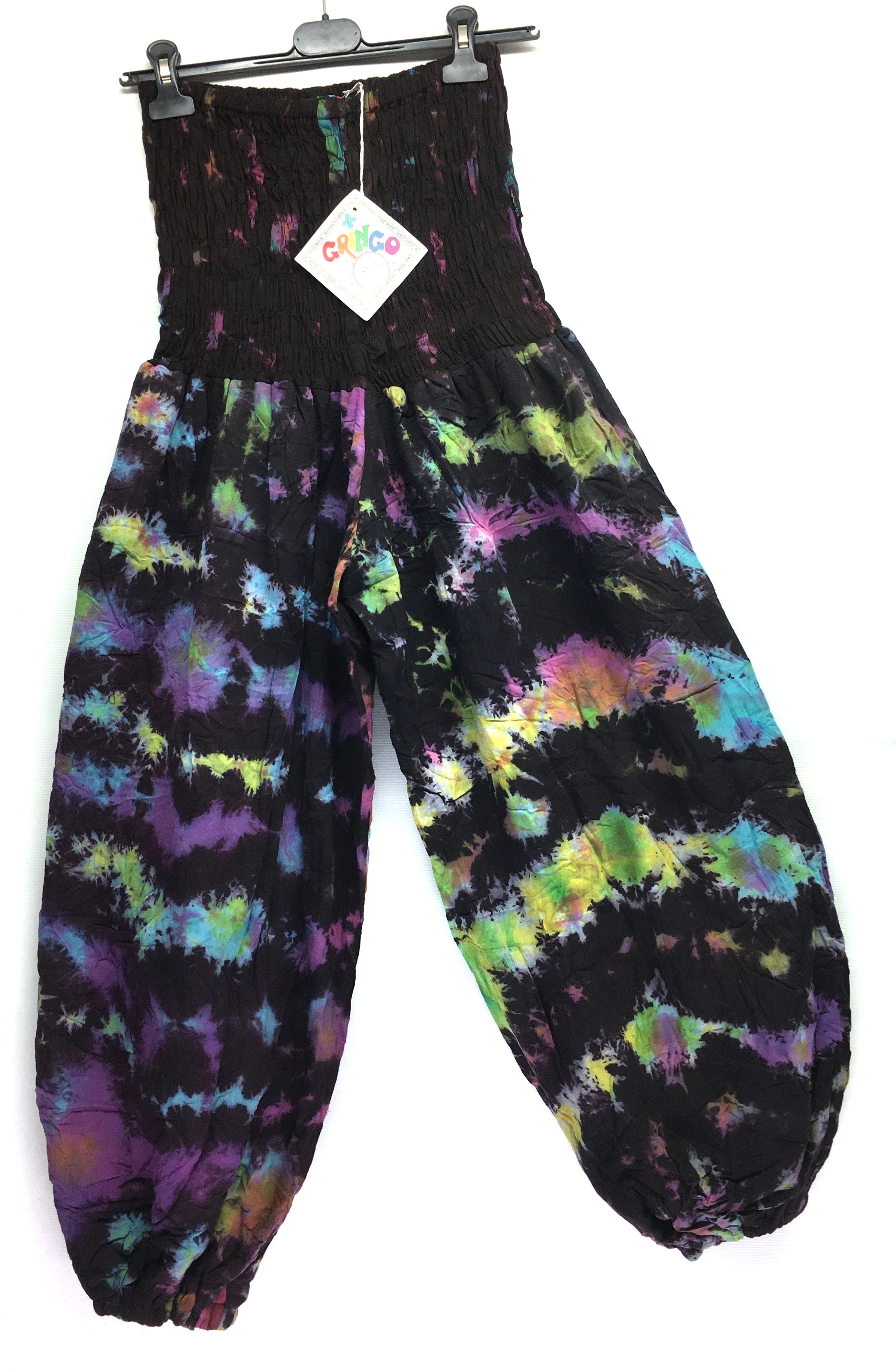 Gringo Fairtrade Tie Dye Harems ~ Unisex