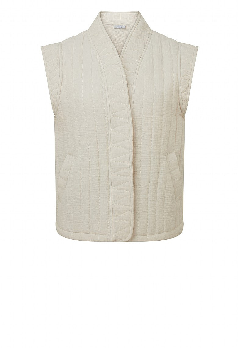 Adini Frangipani Oatmeal Waistcoat