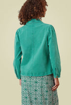Adini Evelyn Cotton Twill Jacket Alhambra Minty Green