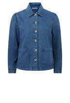 Evelyn Twill Jacket ~ Riviera