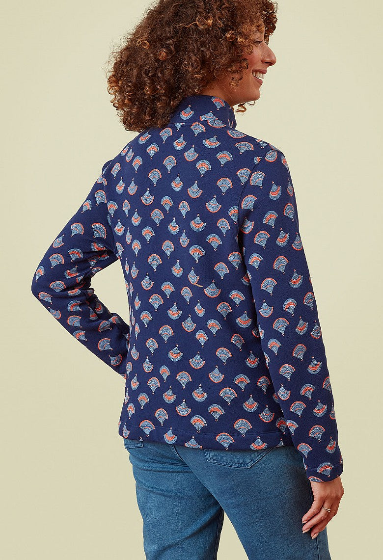 Adini Nori Sweatshirt ~ Evening Blue