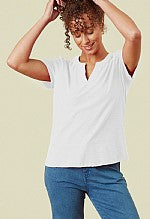 Adini Floral Cotton Slub Sleeveless Tops - Pink, Blue or White