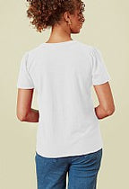 Adini Floral Cotton Slub Sleeveless Tops - Pink, Blue or White