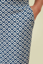 Adini Mylee Slub Trousers ~ Riviera
