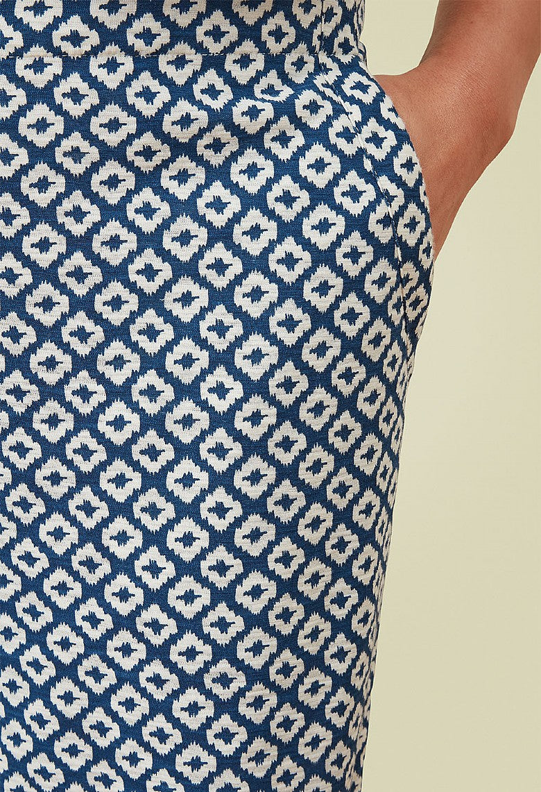 Adini Mylee Slub Trousers ~ Riviera