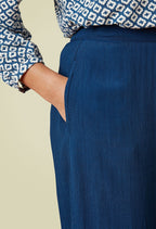 Adini Trey Moss Crepe Summer Trousers ~ Riviera or Alhambra
