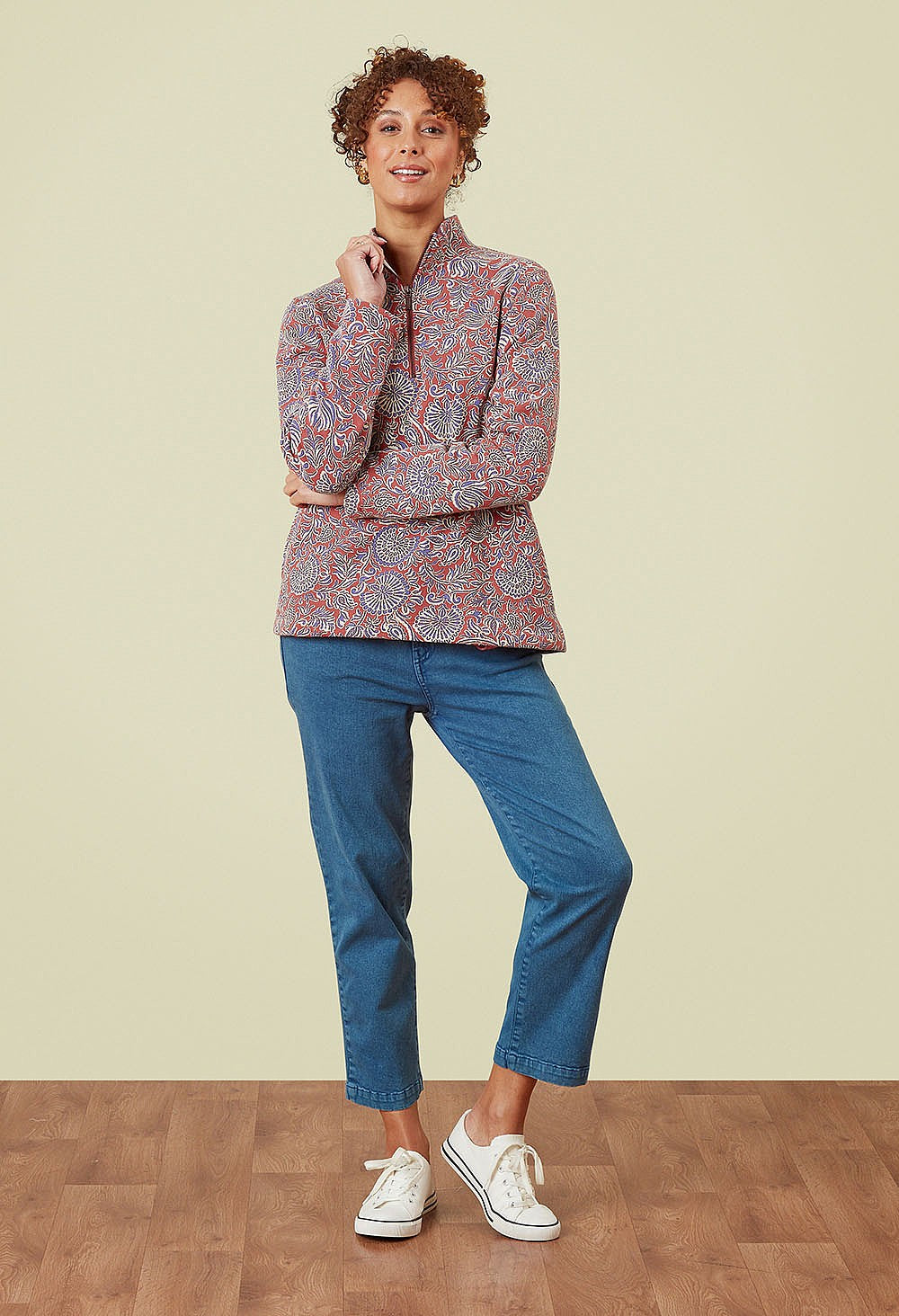 Adini Honeysuckle Buttercup Sweatshirt