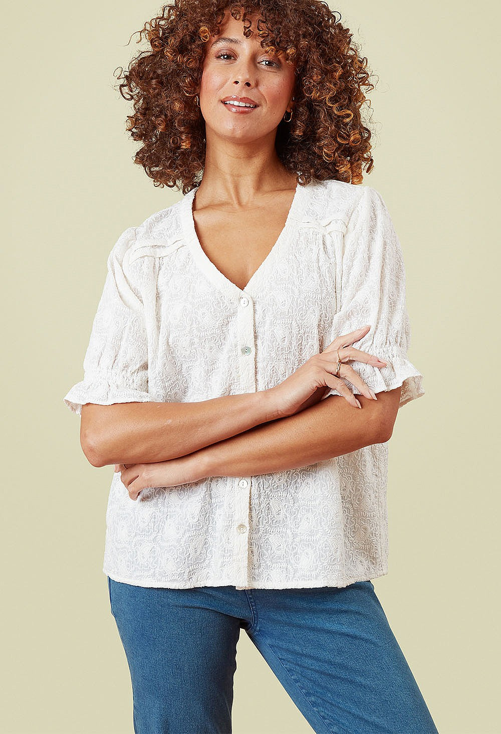 Adini Jalabi Blouse