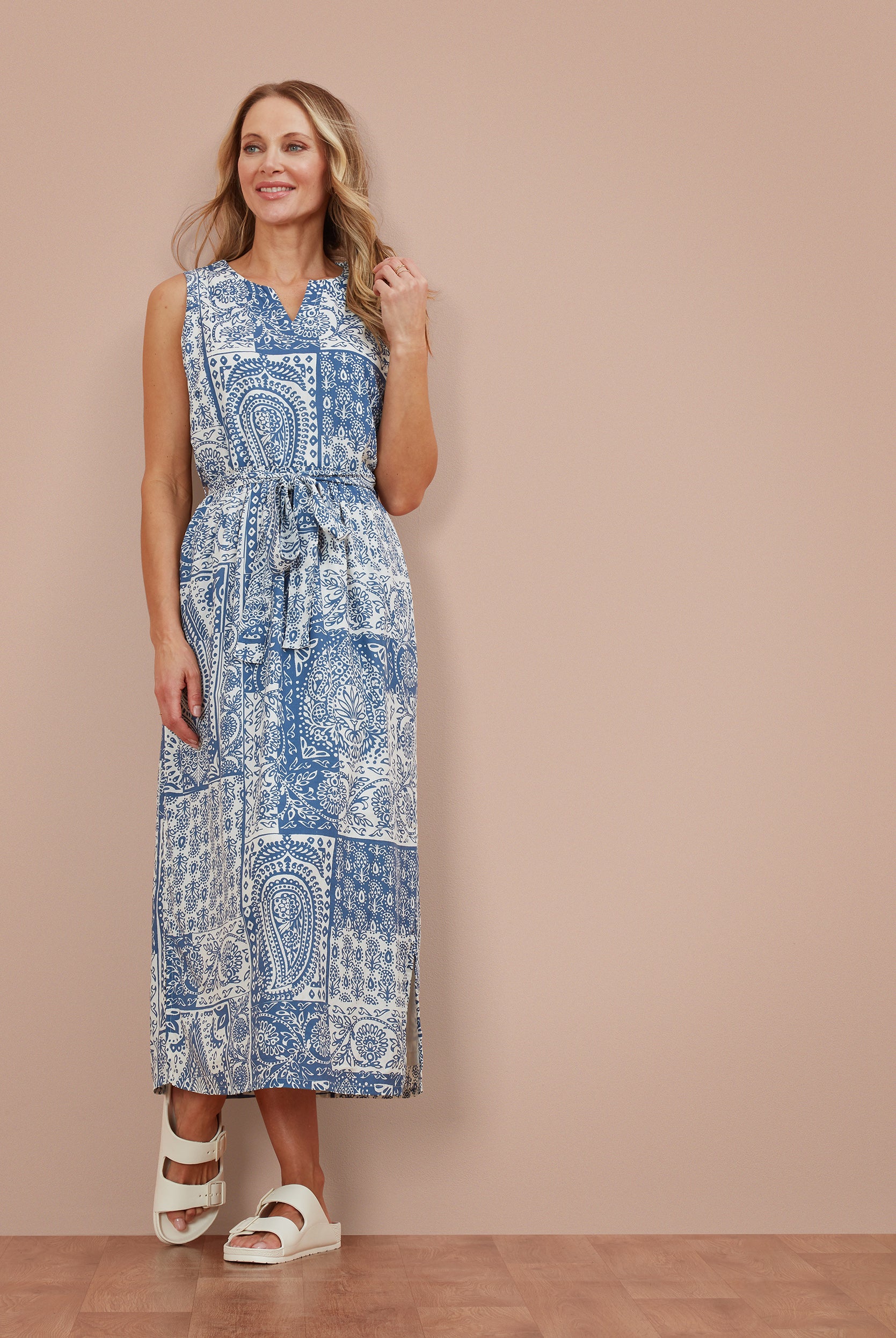 Adini Tazmine Paisley Maxi Dress