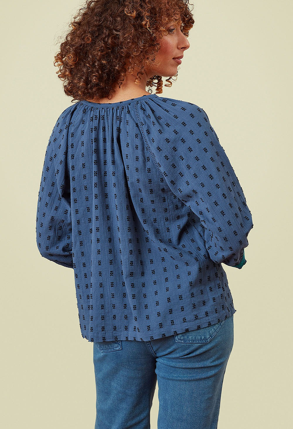 Adini Jaquard Riviera River Top