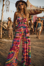 Gringo Fairtrade Tie Dye Festival Jumpsuit