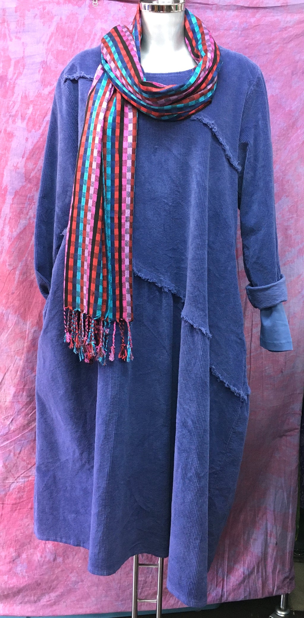 Made in Italy Jumbo Cord Midi Dress