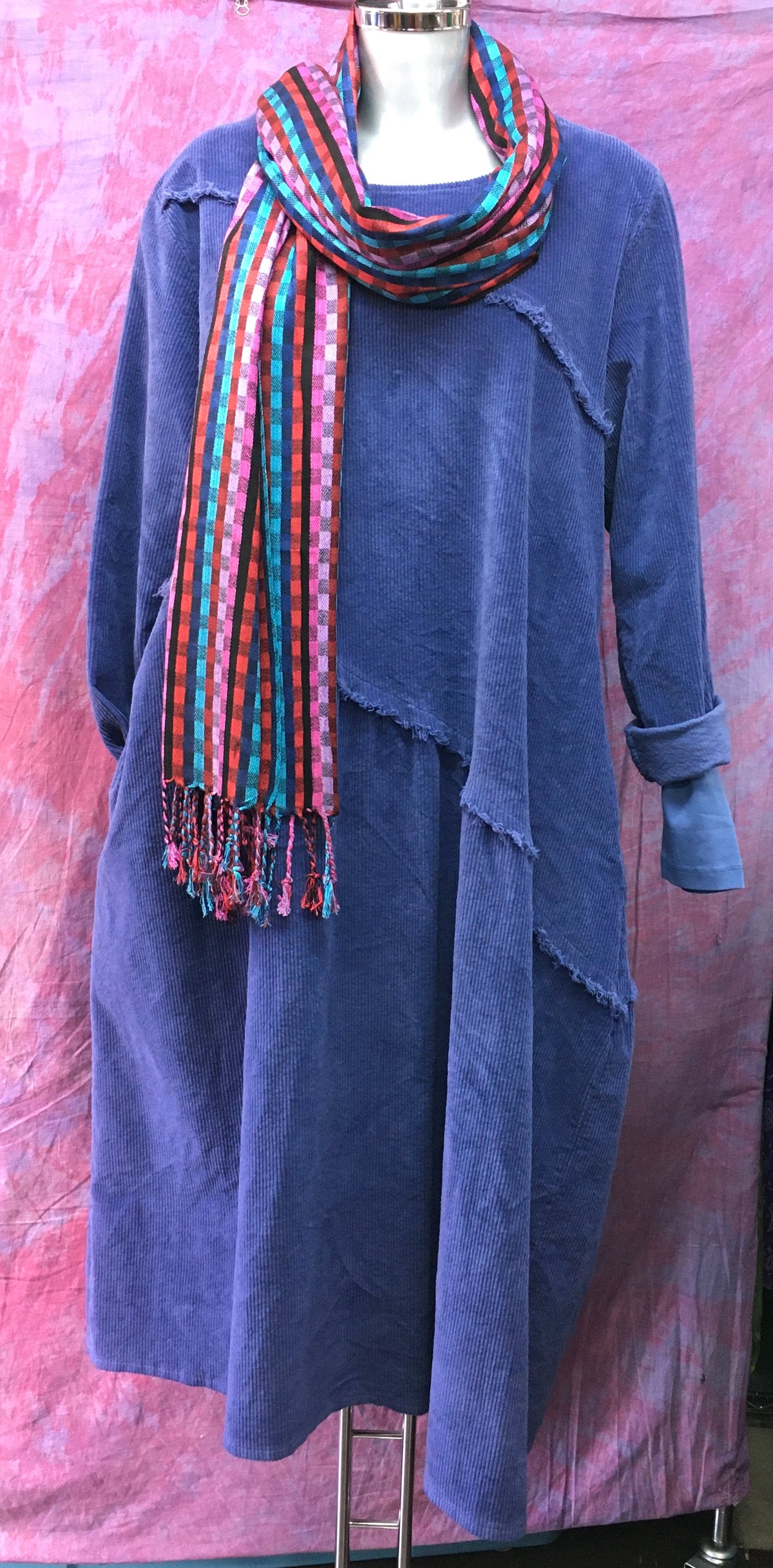 Made in Italy Jumbo Cord Midi Dress
