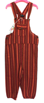 Gringo Fairtrade Childrens Funky Stripe Dungarees