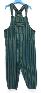 Gringo Fairtrade Childrens Funky Stripe Dungarees