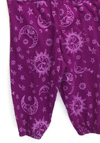 Gringo Fairtrade Kid's Celestial Dungarees ~ Purple