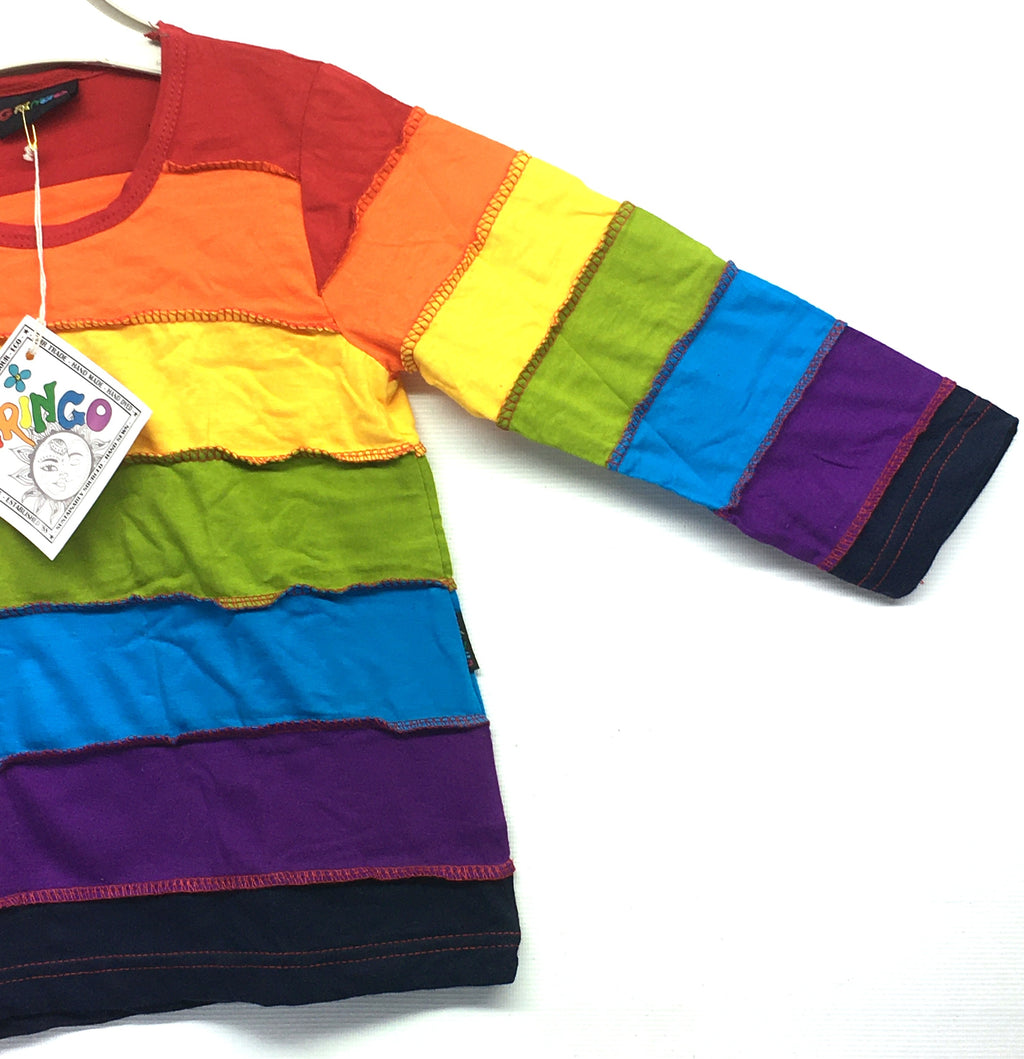 Gringo Fairtrade Kid's Rainbow Top