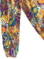 Gringo Fairtrade Purple Paisley Harems ~ O/S