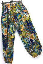 Gringo Fairtrade Blue Harems ~ O/S