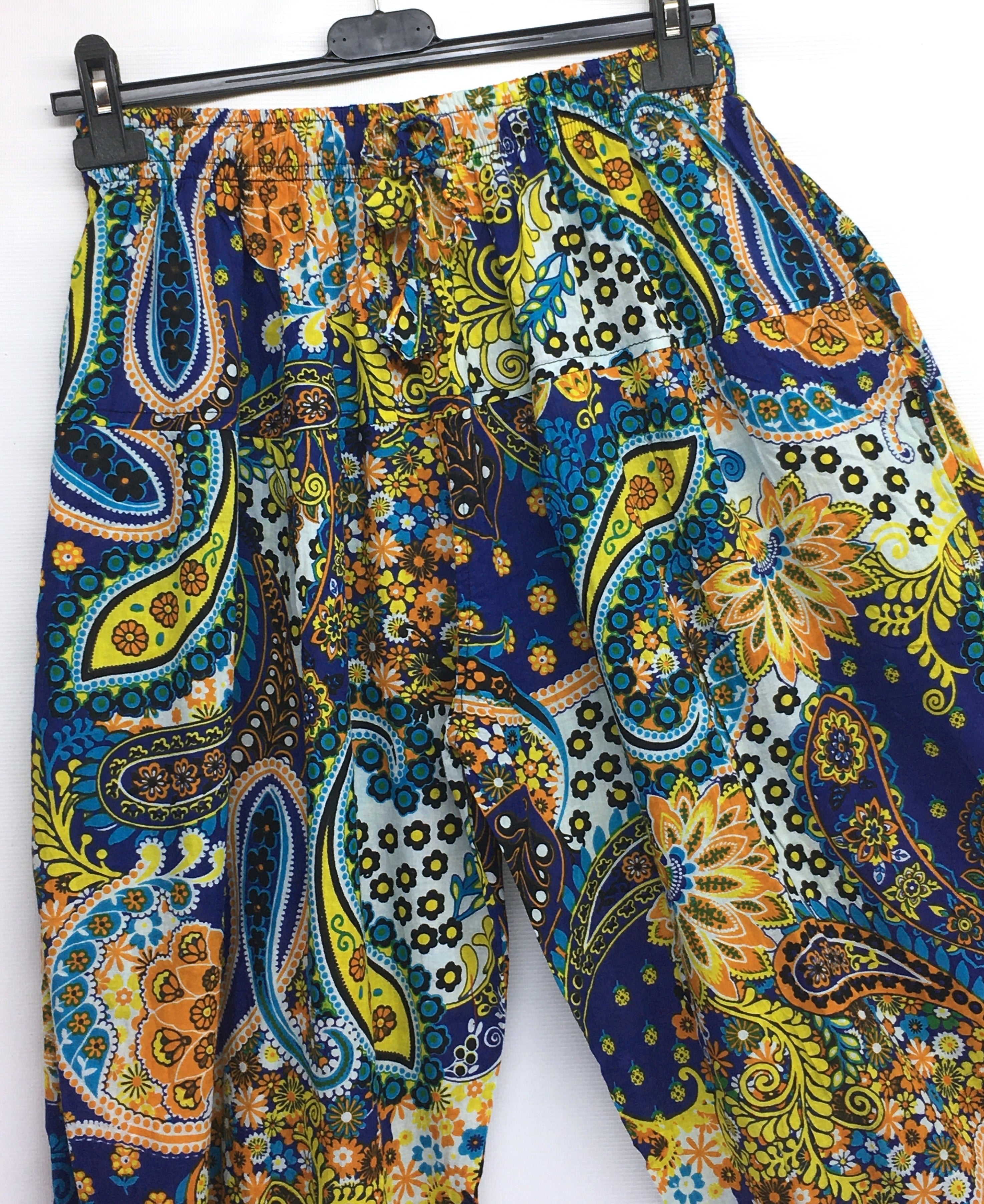Gringo Fairtrade Blue Harems ~ O/S