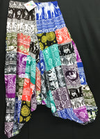 Gringo Fairtrade Elephant Patchwork Harems ~ Unisex