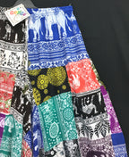 Gringo Fairtrade Elephant Patchwork Harems ~ Unisex