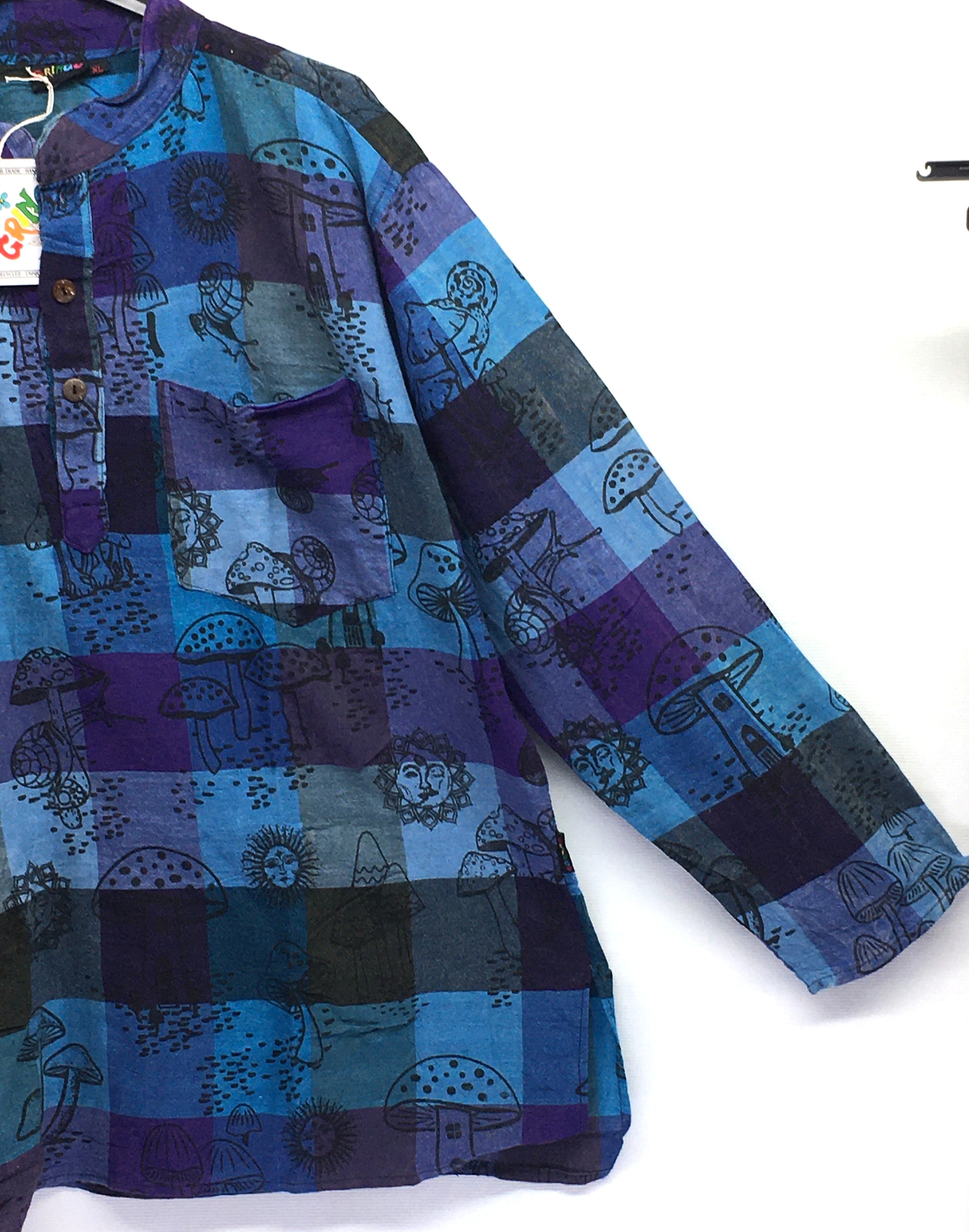 Gringo Fairtrade Woodland Mushroom Kurta