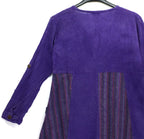 Gringo Fairtrade Purple Flower Dress