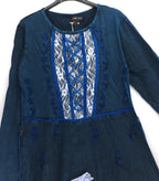 Gringo Fairtrade Stonewashed Jersey Cotton Fantasy Pixie Dress - Green or Blue