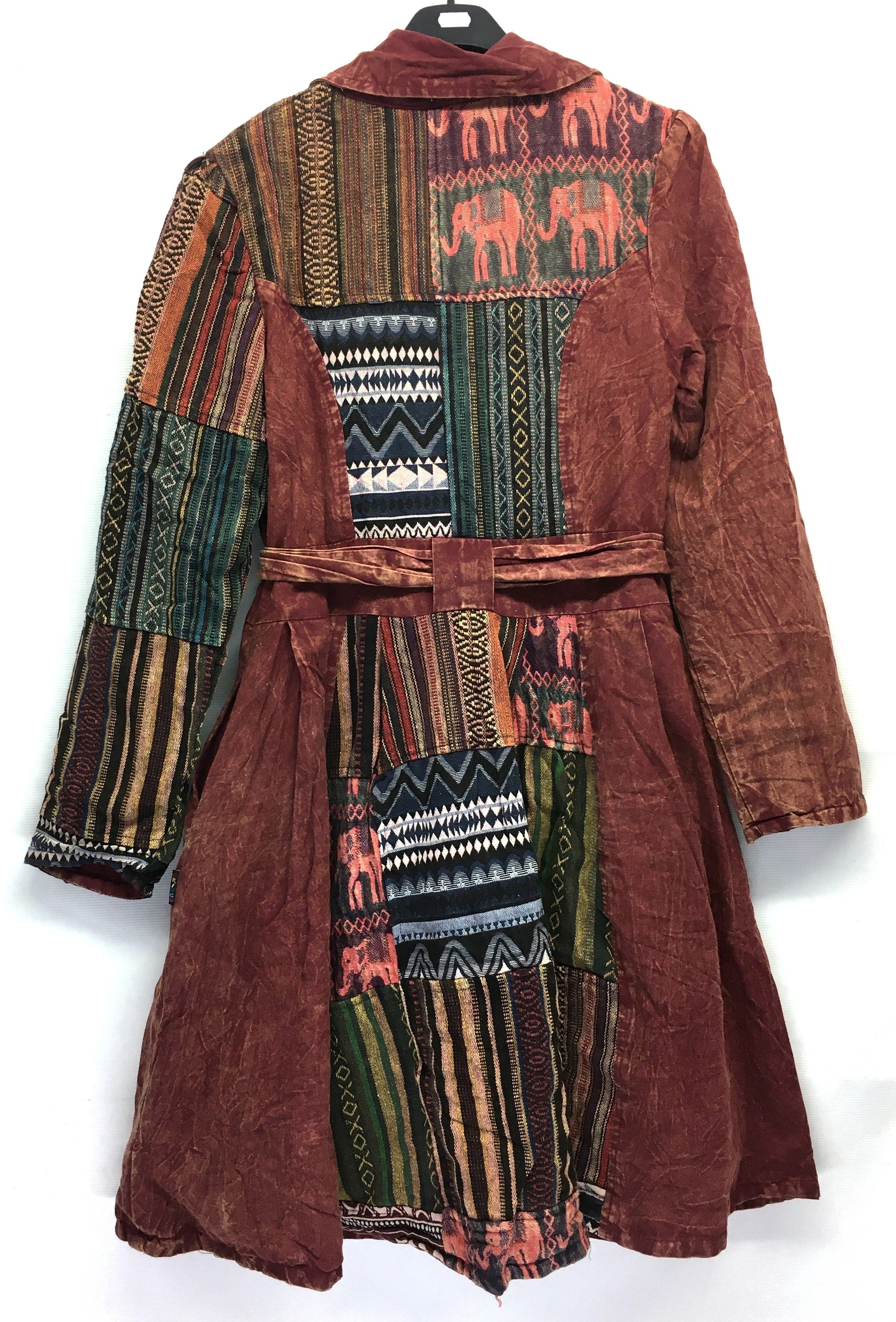 Gringo Fairtrade Frock Coat ~ Maroon Red or Petrol