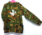 Gringo Fairtrade Tie Dye Hooded Sweat Top ~ Green