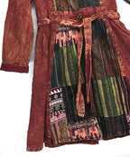 Gringo Fairtrade Frock Coat ~ Maroon Red or Petrol