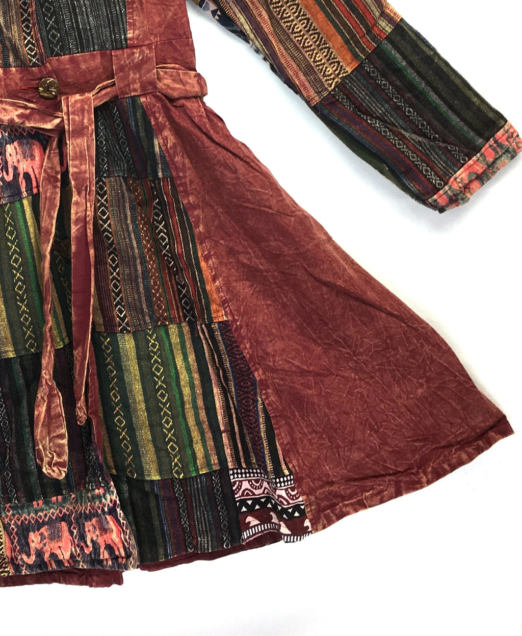 Gringo Fairtrade Frock Coat ~ Maroon Red or Petrol