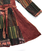 Gringo Fairtrade Frock Coat ~ Maroon Red or Petrol