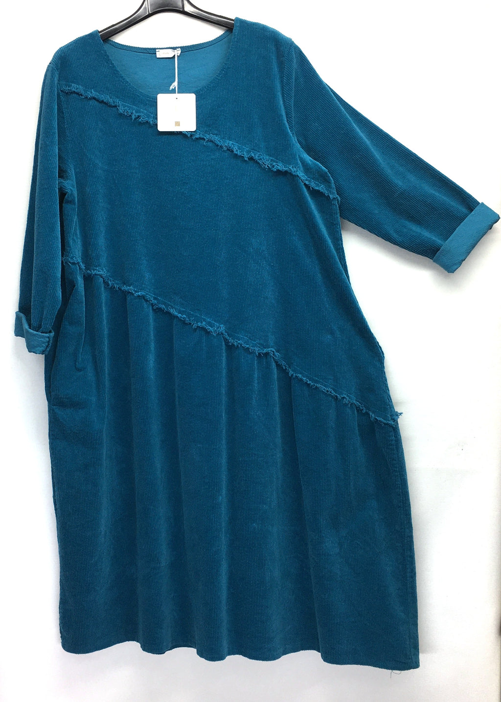 Made in Italy Jumbo Cord Midi Dress