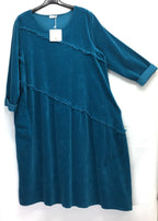 Made in Italy Jumbo Cord Midi Dress