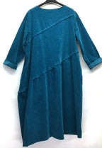 Made in Italy Jumbo Cord Midi Dress