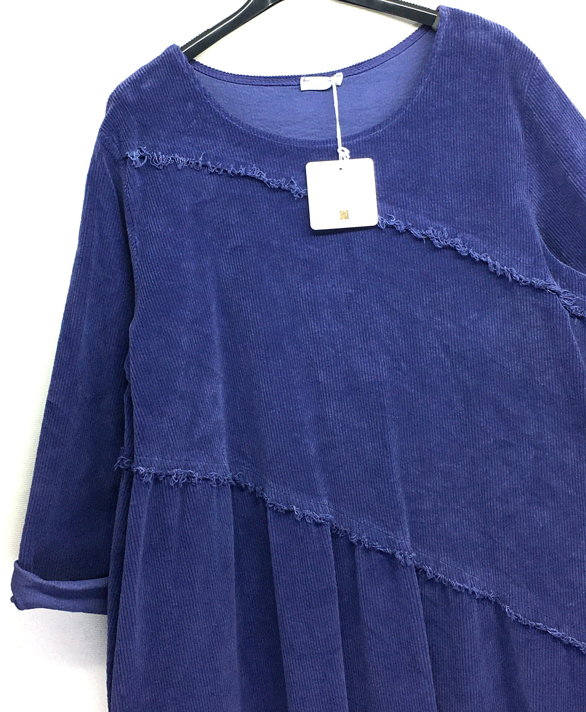 Made in Italy Jumbo Cord Midi Dress