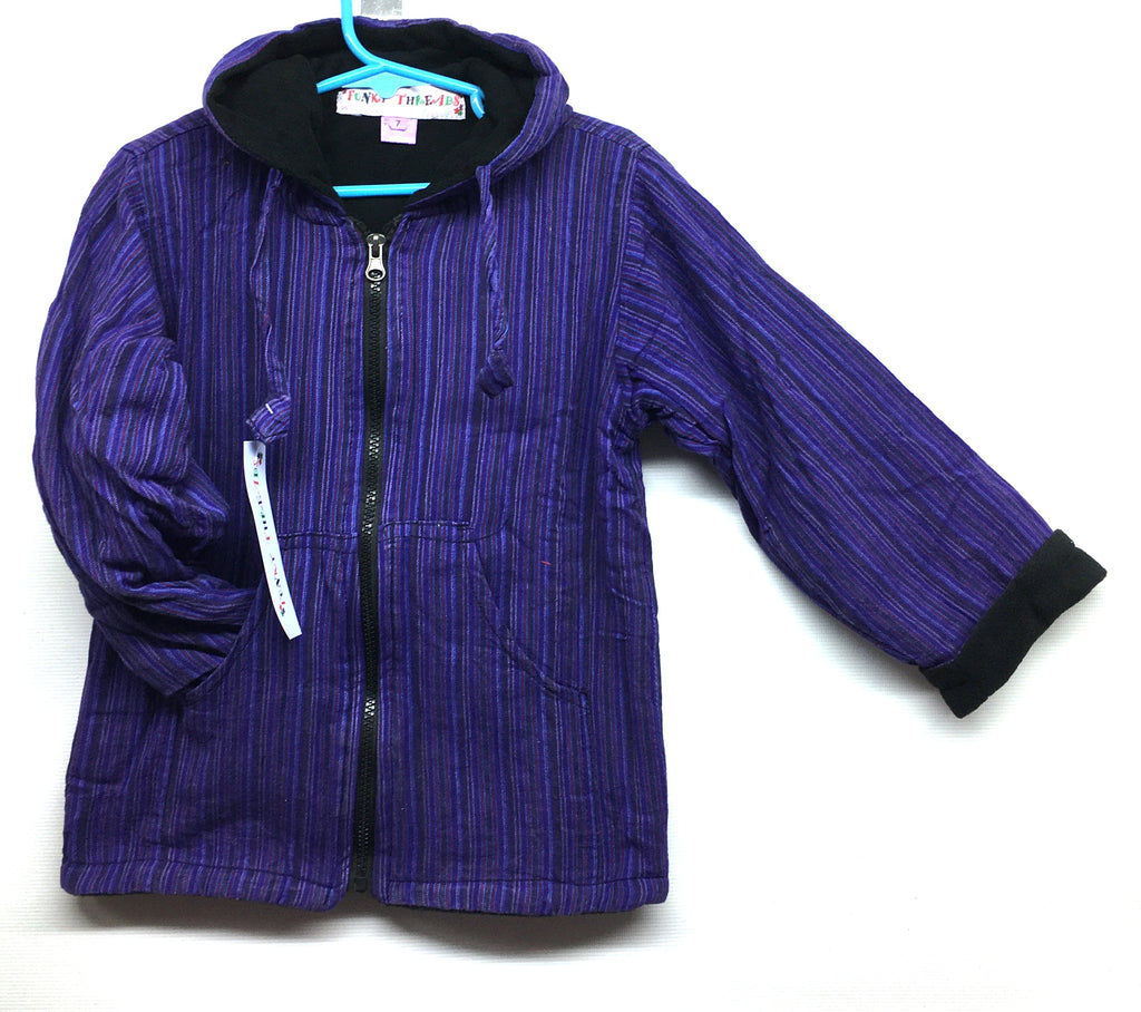 Funky Threads Kids Pixie Coat ~ Purple