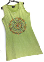 Gringo Fairtrade Green Mandala Dress