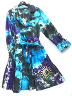 Gringo Fairtrade Frock Coat ~ Tie Dye
