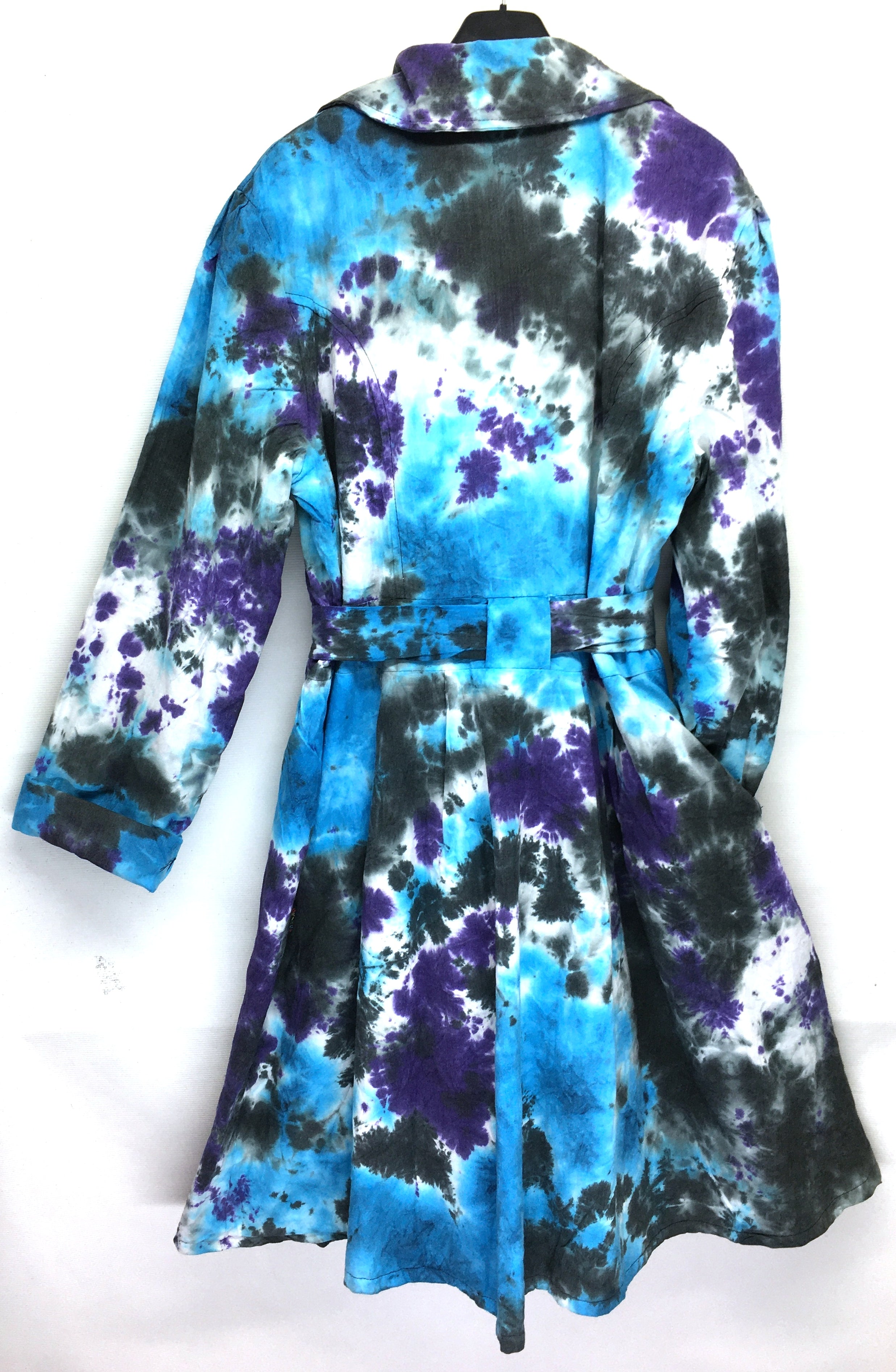 Gringo Fairtrade Frock Coat ~ Tie Dye