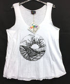 Gringo Fairtrade Rising Sun Vest Top