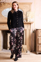 Lily & Me Rene Cord Jacket ~ Classic Black or Navy Blue
