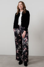 Lily & Me Rene Cord Jacket ~ Classic Black or Navy Blue