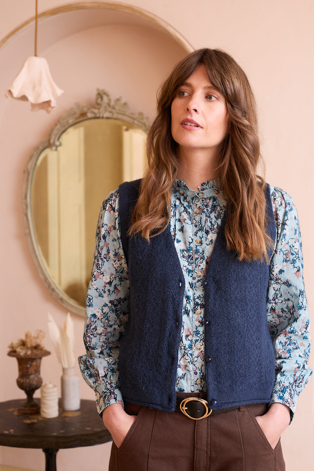 Lily & Me Navy Marly Tank