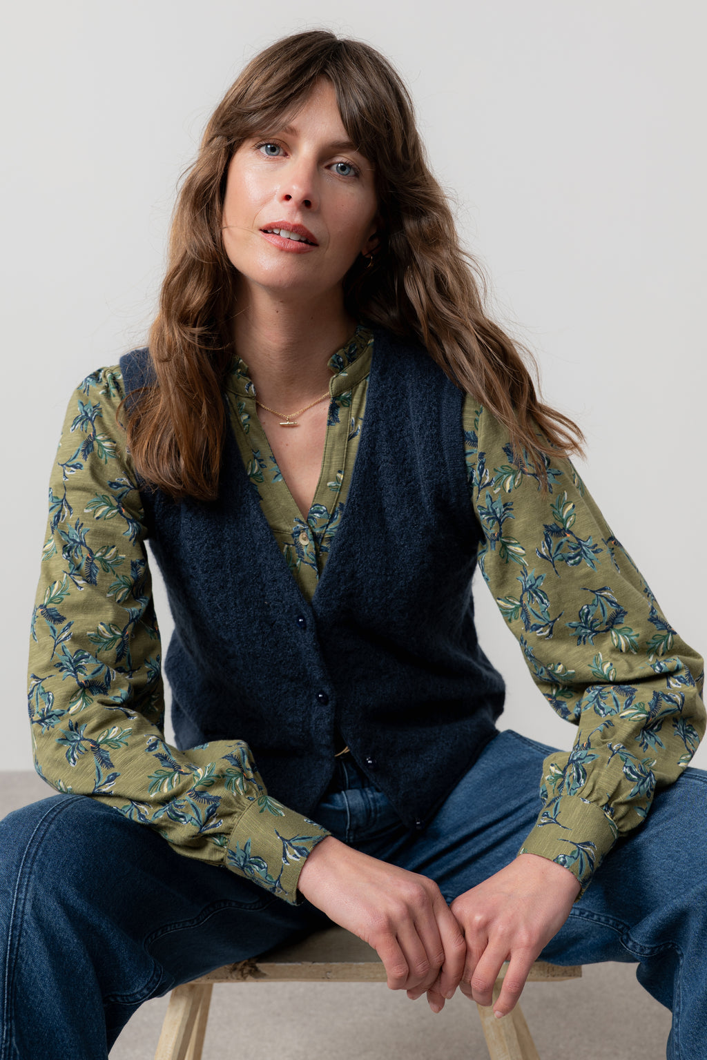 Lily & Me Navy Marly Tank