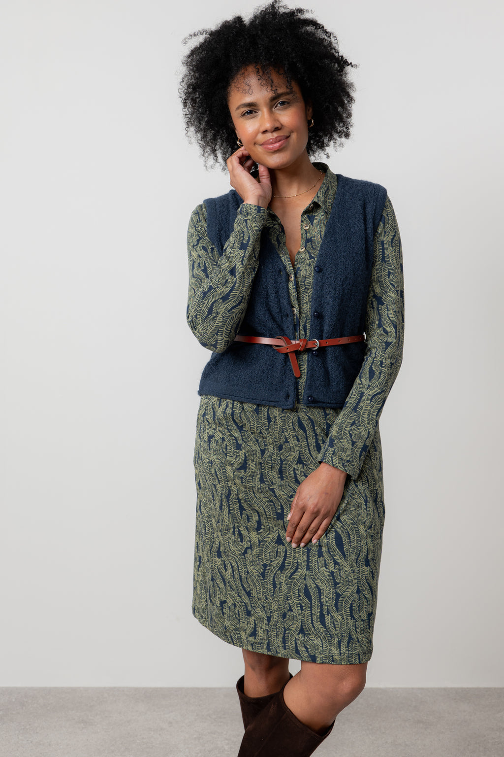 Lily & Me Navy Marly Tank