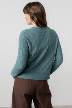 Lily & Me Haresfield Jumper ~ Navy, Pine Green or Sea Mist