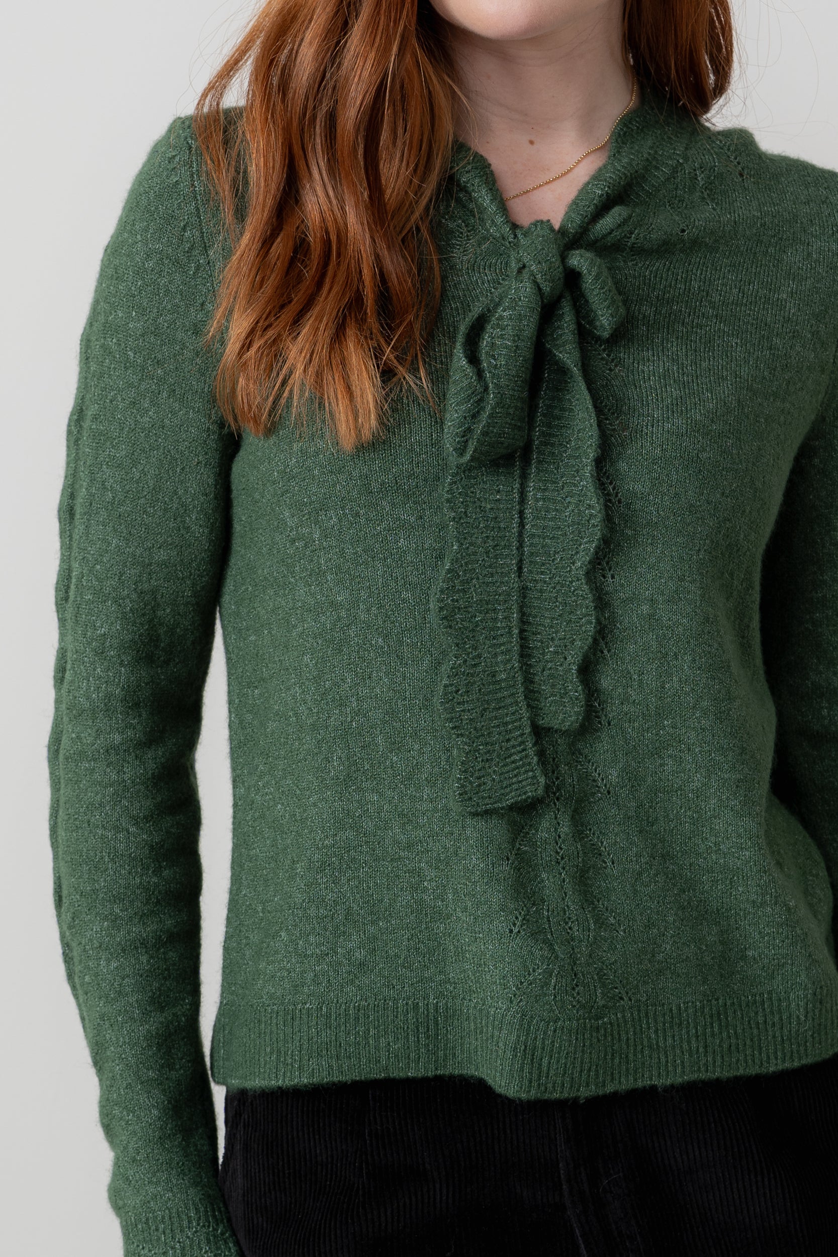 Lily & Me Elise Jumper ~ Black, Pine Green or Scarlet